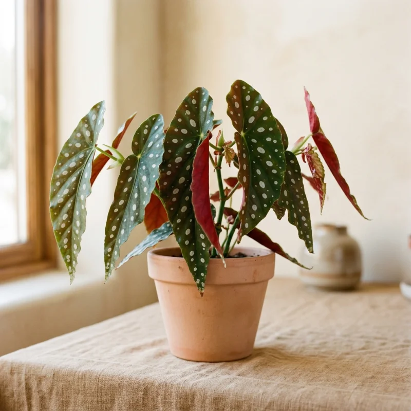 Begonia maculata — Begonia plamista (Begonia koralowa)