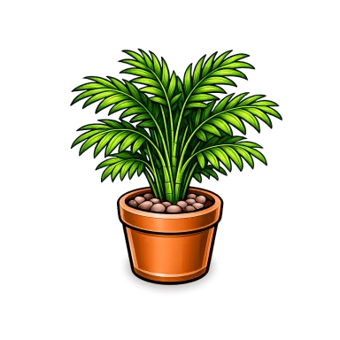 Chamaedorea elegans — Palmera de salón