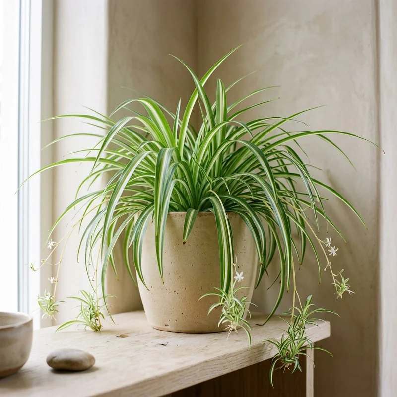 Chlorophytum comosum — Zielistka Sternberga