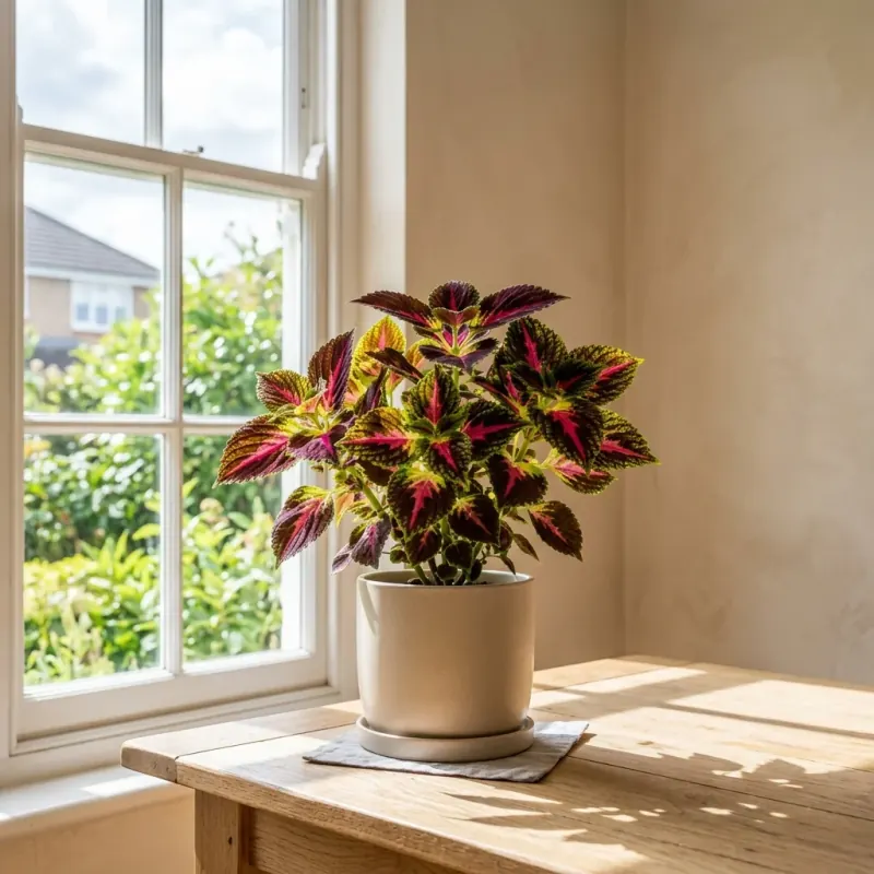 Coleus scutellarioides — Koleus Blumego (Pokrzywka brazylijska)