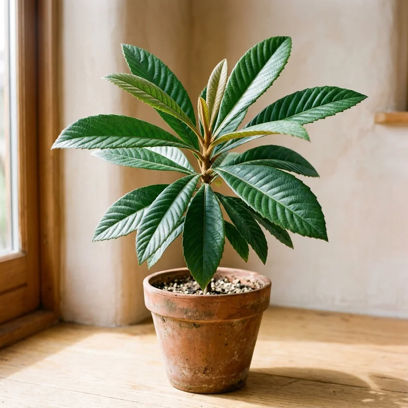 Eriobotrya japonica — Nieplak japoński (Loquat / Miszpelnik)