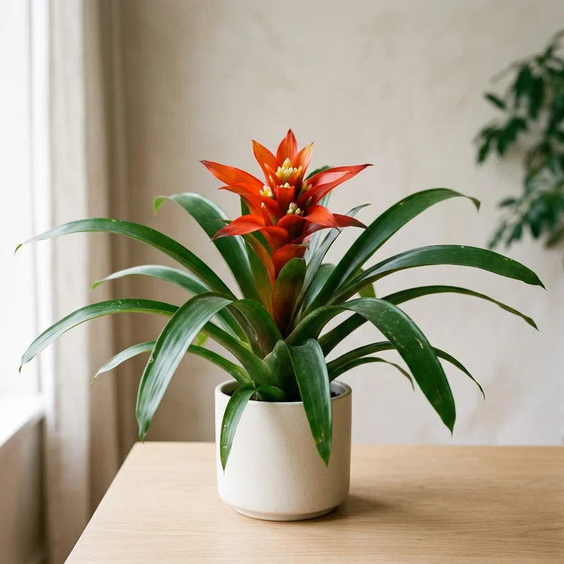 Guzmania lingulata — Guzmania języczkowata