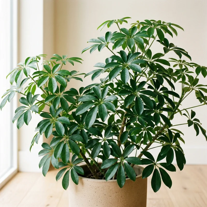 Heptapleurum arboricola — Szeflera drzewkowata