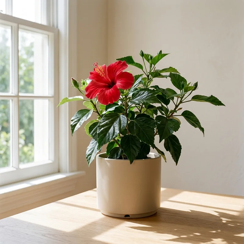 Hibiscus rosa-sinensis — Ketmia róża chińska (Hibiskus)