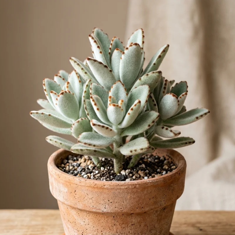 Kalanchoe tomentosa — Żyworódka omszona (Roślina panda)