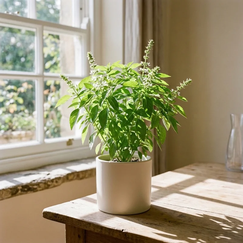 Ocimum americanum — Bazylia amerykańska (Bazylia limonowa)