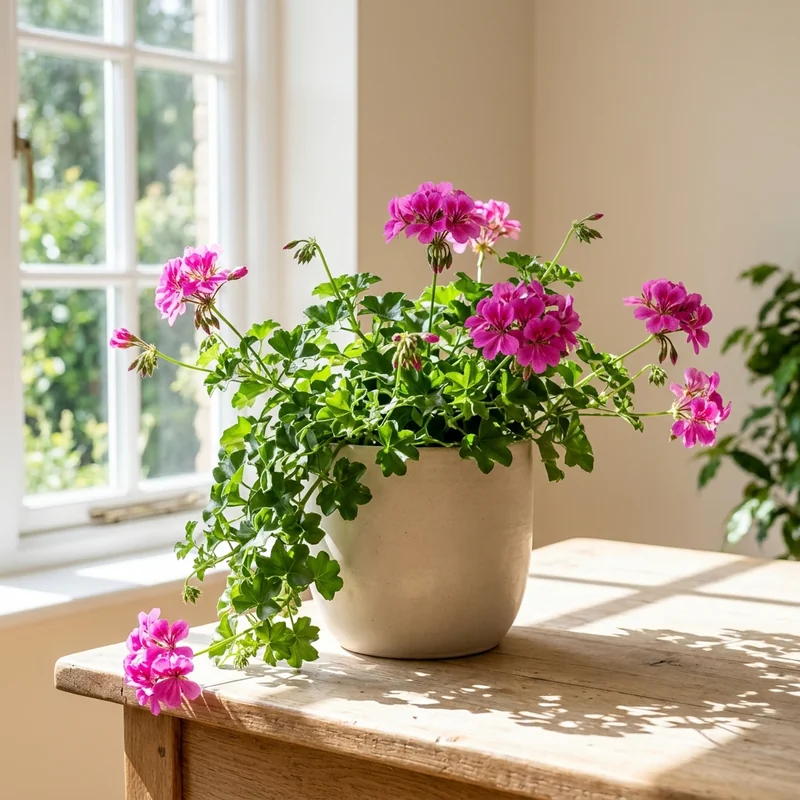 Pelargonium peltatum — Pelargonia bluszczolistna