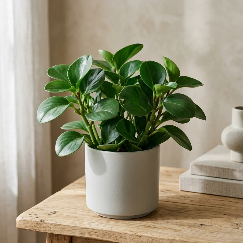 Peperomia obtusifolia — Peperomia tępolistna