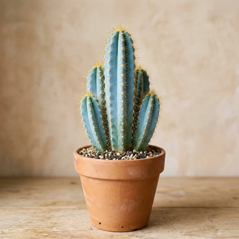 Pilosocereus pachycladus — Kaktus błękitna pochodnia