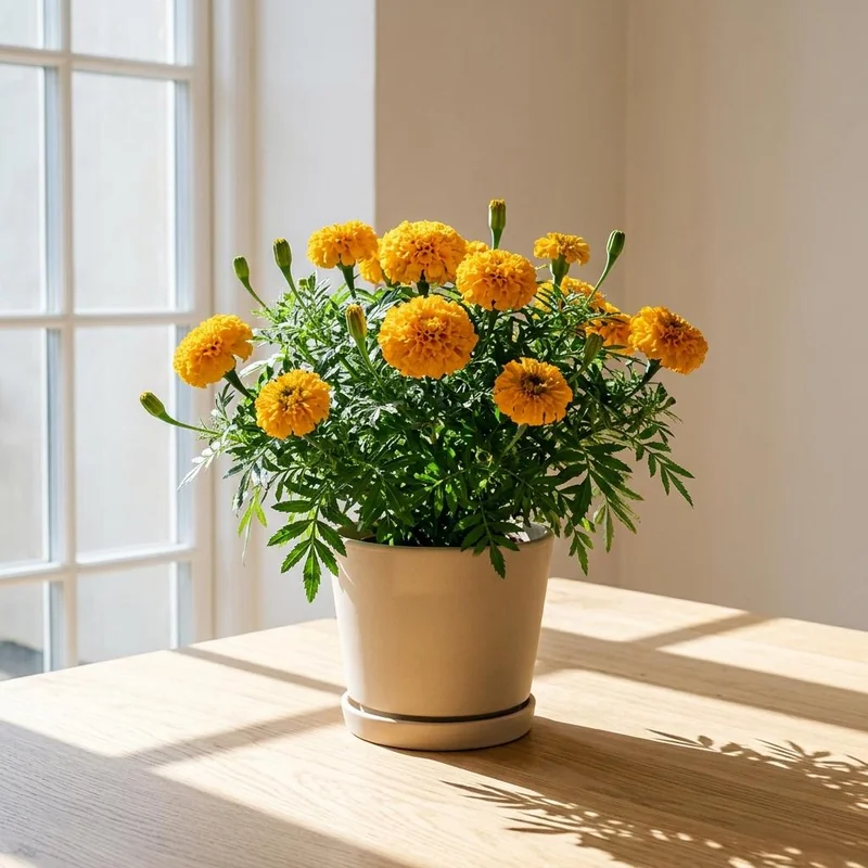 Tagetes erecta — Aksamitka wzniesiona
