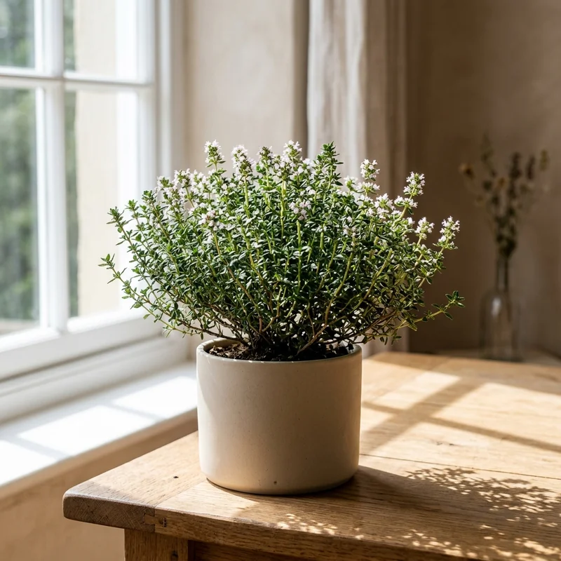 Thymus vulgaris — Macierzanka tymianek (Tymianek pospolity)