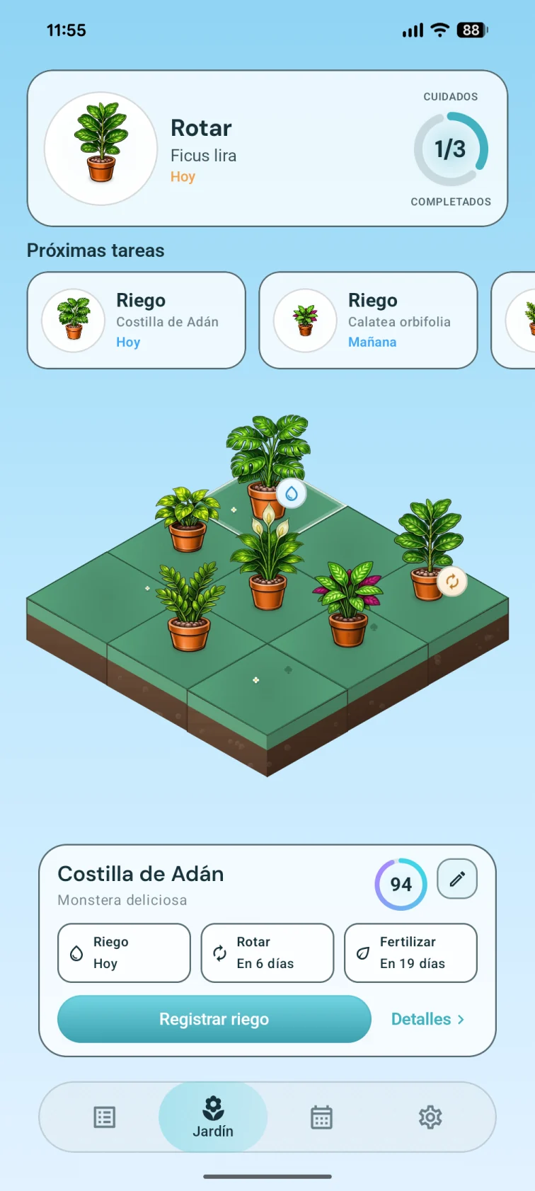 Tu jardín